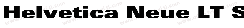 Helvetica Neue LT Std 93字体转换